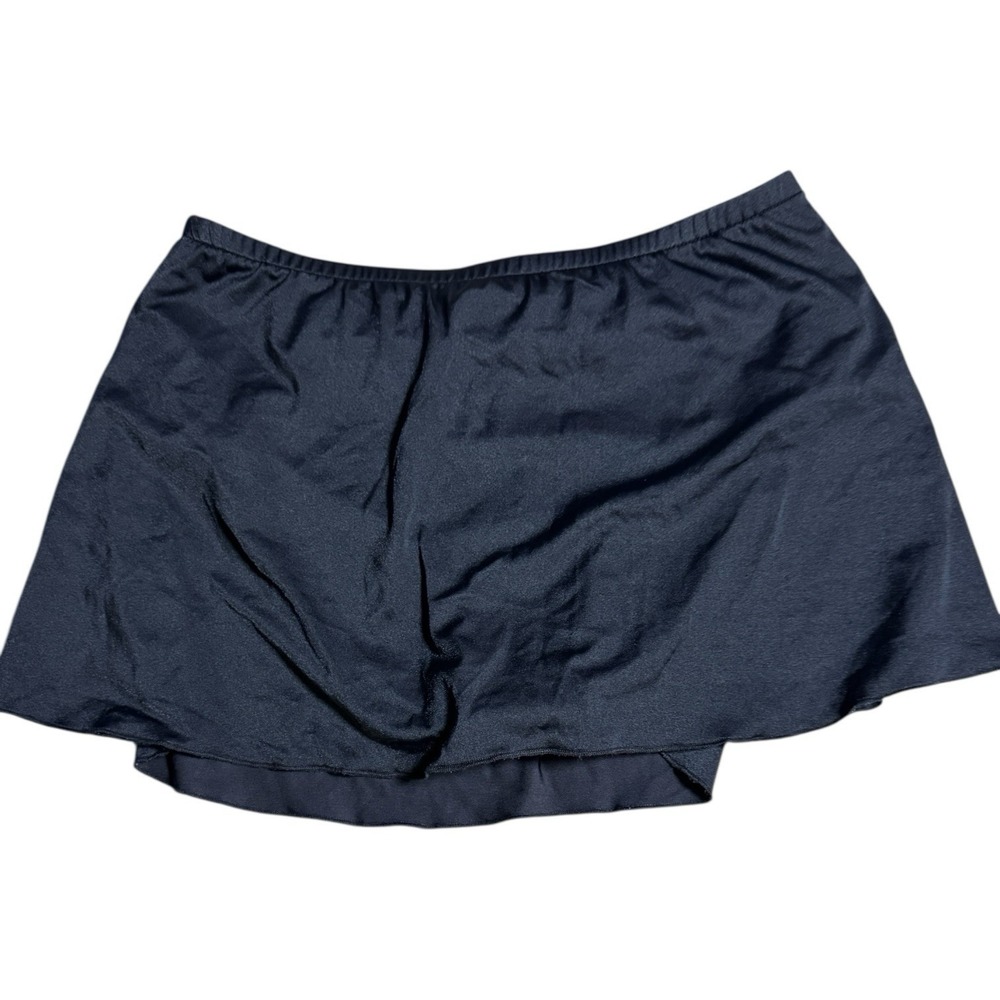 Miraclesuit modest black swim skirt Women's Size 10 Great Condition‎ Bottom Only